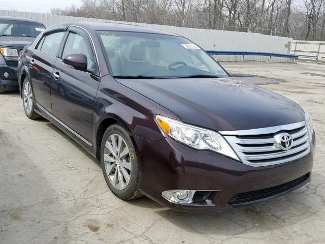 4T1BK3DB8BU388876 - 2011 TOYOTA AVALON BAS BURGUNDY photo 1