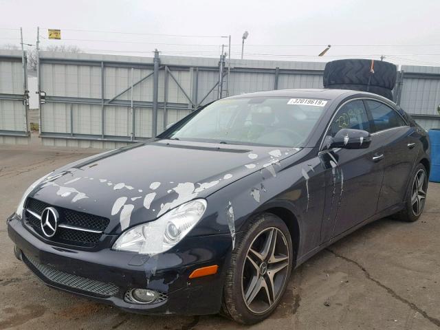 WDDDJ72X59A141970 - 2009 MERCEDES-BENZ CLS 550 BLACK photo 2