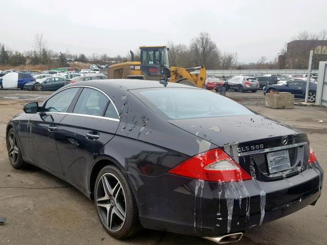 WDDDJ72X59A141970 - 2009 MERCEDES-BENZ CLS 550 BLACK photo 3