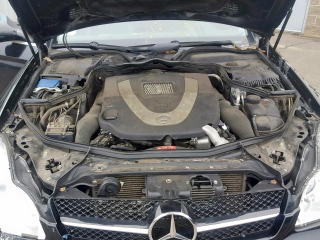 WDDDJ72X59A141970 - 2009 MERCEDES-BENZ CLS 550 BLACK photo 7