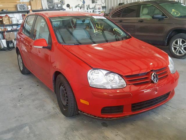 WVWDA71K68W167110 - 2008 VOLKSWAGEN RABBIT RED photo 1