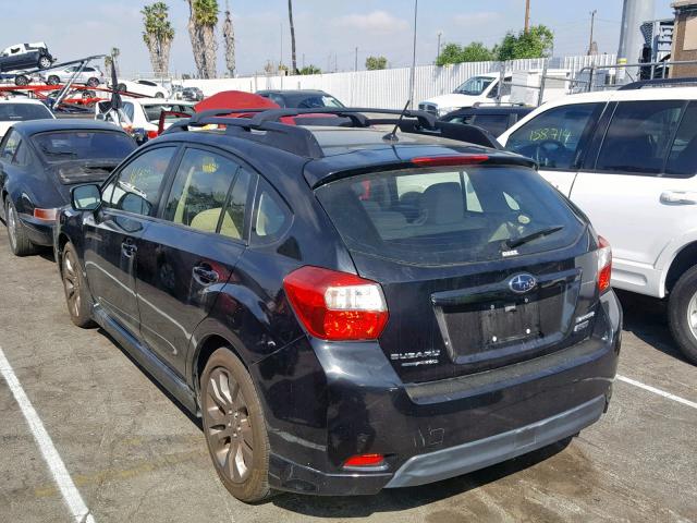 JF1GPAL64EH213922 - 2014 SUBARU IMPREZA SP BLACK photo 3