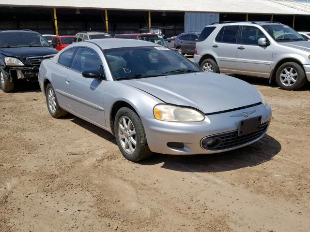 4C3AG42H32E036073 - 2002 CHRYSLER SEBRING LX SILVER photo 1