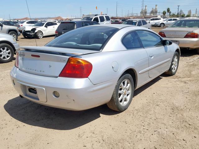 4C3AG42H32E036073 - 2002 CHRYSLER SEBRING LX SILVER photo 3