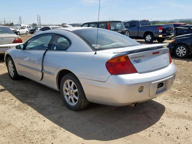 4C3AG42H32E036073 - 2002 CHRYSLER SEBRING LX SILVER photo 4