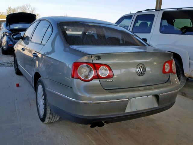 WVWJK73C37P015333 - 2007 VOLKSWAGEN PASSAT SILVER photo 3