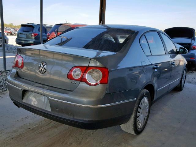 WVWJK73C37P015333 - 2007 VOLKSWAGEN PASSAT SILVER photo 4