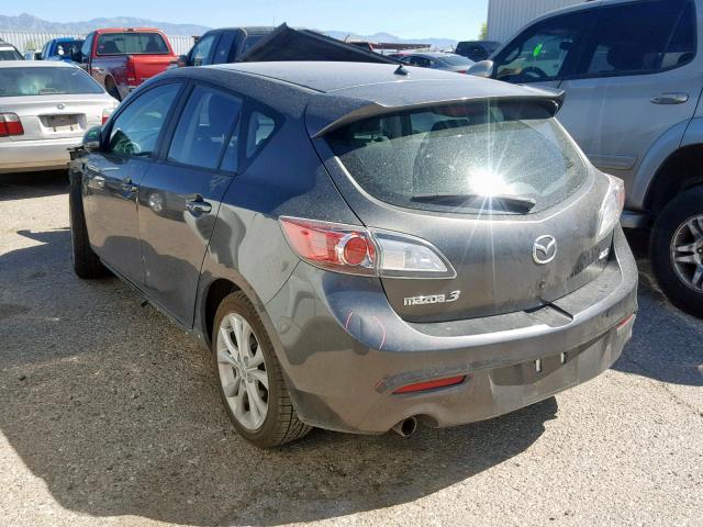 JM1BL1K56B1428909 - 2011 MAZDA 3 S CHARCOAL photo 3