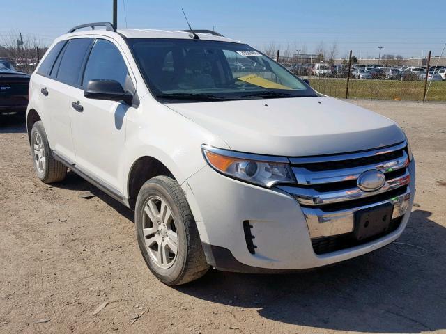 2FMDK3GC0CBA55852 - 2012 FORD EDGE SE WHITE photo 1