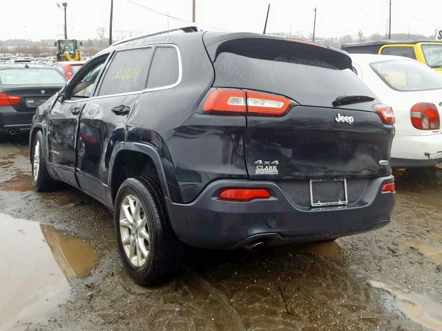 1C4PJMCB0GW368492 - 2016 JEEP CHEROKEE L BLACK photo 3