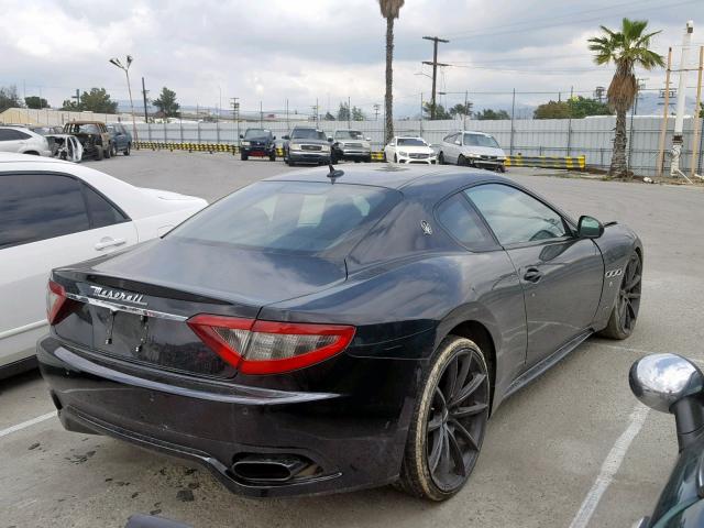 ZAM45VLA7E0114486 - 2014 MASERATI GRANTURISM BLACK photo 4