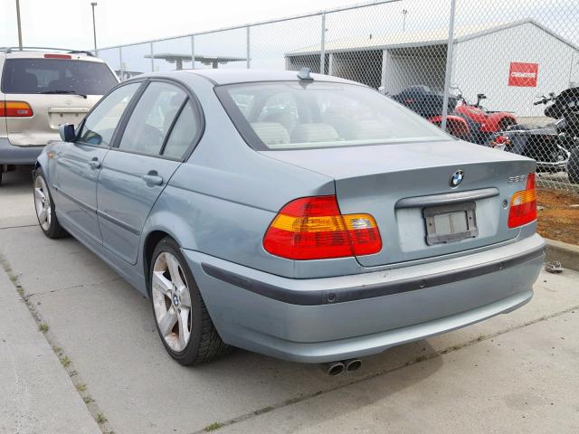 WBAAZ33494KP82445 - 2004 BMW 325 IS SUL GREEN photo 3