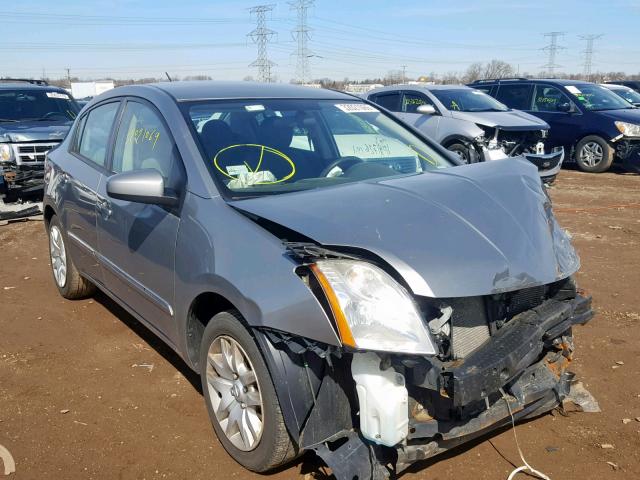 3N1AB6APXBL727961 - 2011 NISSAN SENTRA 2.0 SILVER photo 1