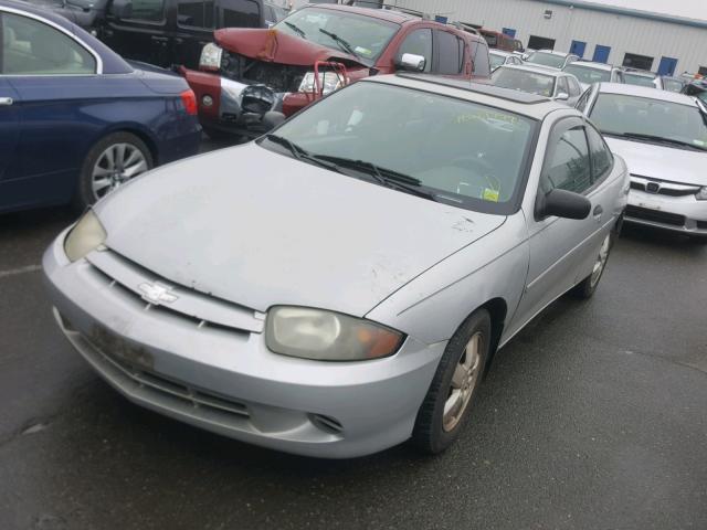 1G1JF12F757191515 - 2005 CHEVROLET CAVALIER L SILVER photo 2