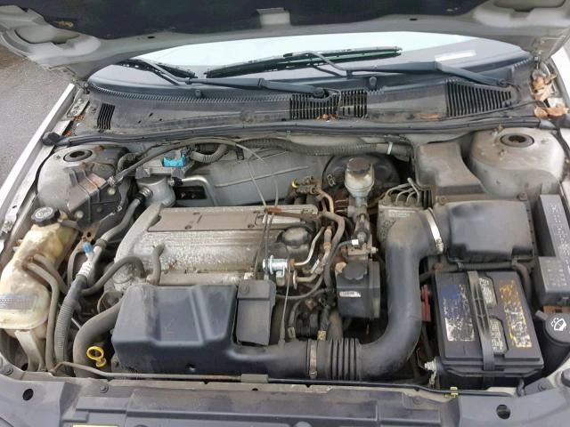 1G1JF12F757191515 - 2005 CHEVROLET CAVALIER L SILVER photo 7