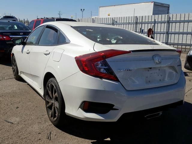 2HGFC2F82KH600027 - 2019 HONDA CIVIC SPORT  photo 3