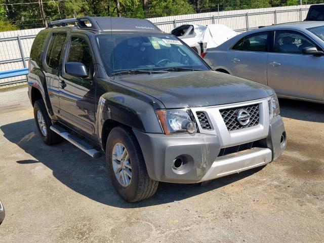 5N1AN0NU8EN803324 - 2014 NISSAN XTERRA X GRAY photo 1