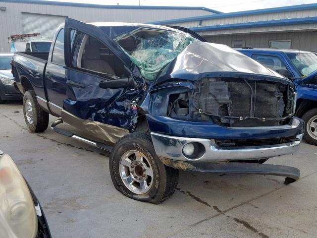 3D7KS28L79G563638 - 2009 DODGE RAM 2500 BLUE photo 1