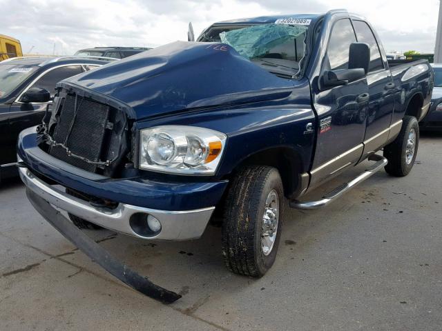 3D7KS28L79G563638 - 2009 DODGE RAM 2500 BLUE photo 2