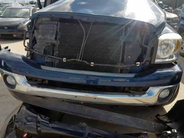 3D7KS28L79G563638 - 2009 DODGE RAM 2500 BLUE photo 7