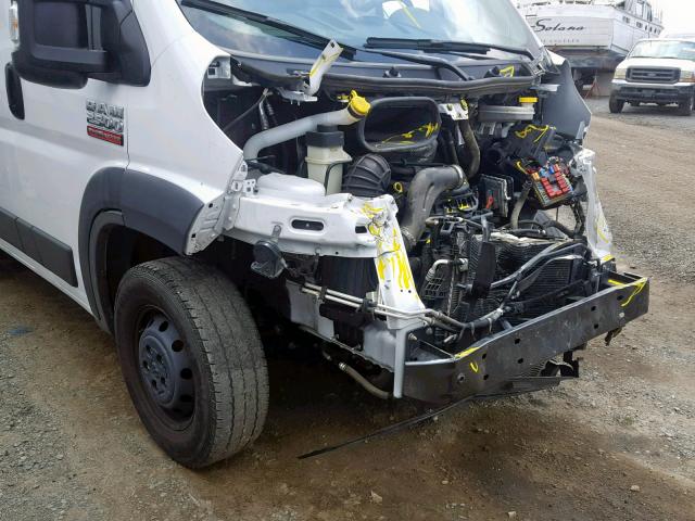 3C6TRVDG2GE129602 - 2016 RAM PROMASTER 白色 照片 9