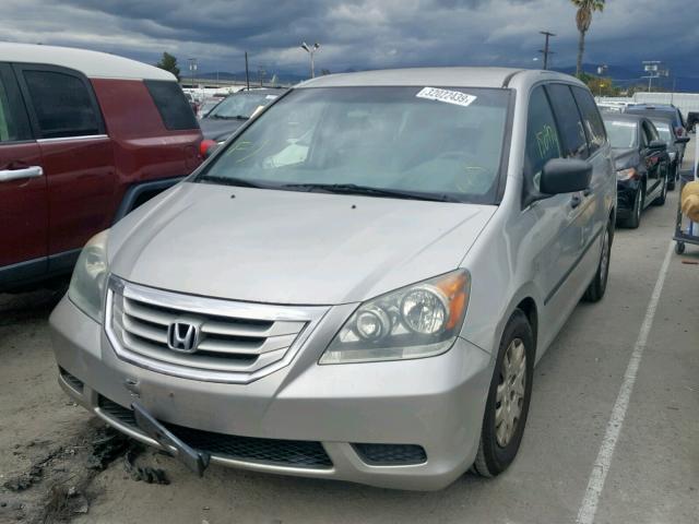 5FNRL38249B045849 - 2009 HONDA ODYSSEY LX GOLD photo 2