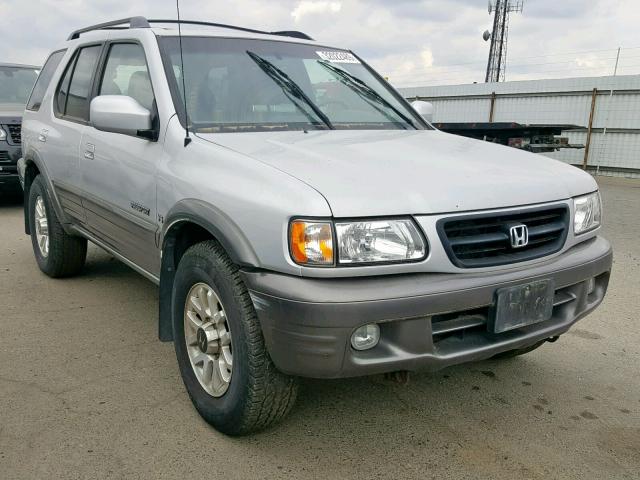 4S6CK58W814414248 - 2001 HONDA PASSPORT E SILVER photo 1