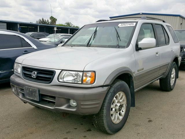 4S6CK58W814414248 - 2001 HONDA PASSPORT E SILVER photo 2