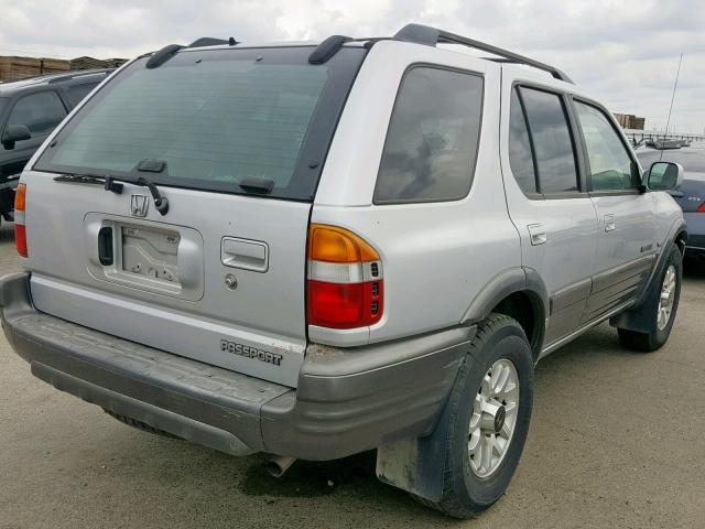 4S6CK58W814414248 - 2001 HONDA PASSPORT E SILVER photo 4
