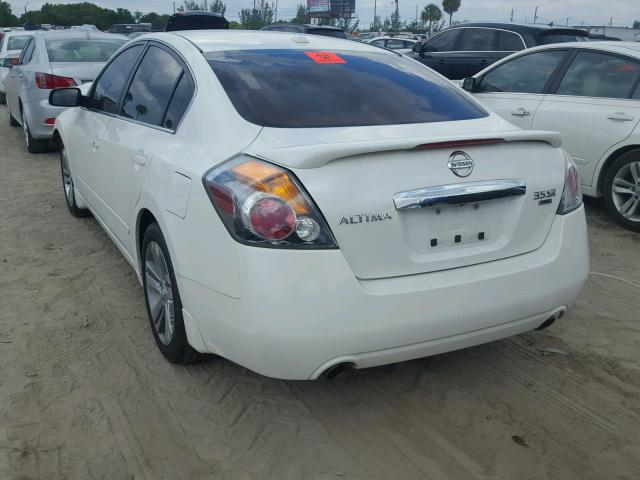 1N4BL2AP3CN543010 - 2012 NISSAN ALTIMA SR WHITE photo 3