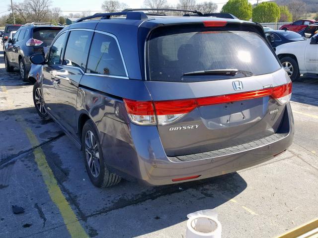 5FNRL5H95GB061385 - 2016 HONDA ODYSSEY TO GRAY photo 3