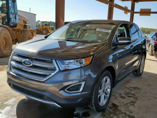 2FMPK3K89JBC14543 - 2018 FORD EDGE TITAN CHARCOAL photo 2