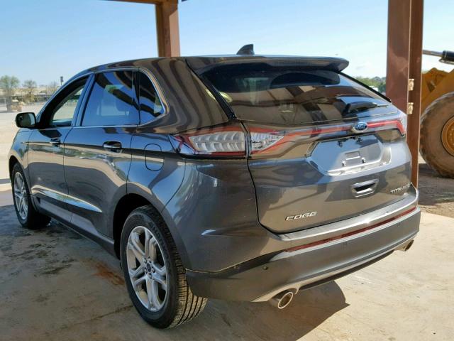 2FMPK3K89JBC14543 - 2018 FORD EDGE TITAN CHARCOAL photo 3