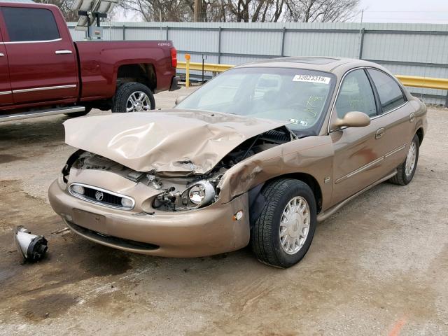 1MEFM53S6XA662306 - 1999 MERCURY SABLE LS TAN photo 2