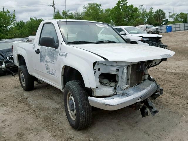 1GTDT149878200949 - 2007 GMC CANYON WHITE photo 1