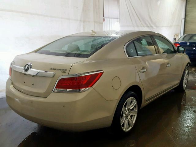 1G4GD5EDXBF116684 - 2011 BUICK LACROSSE C TAN photo 4