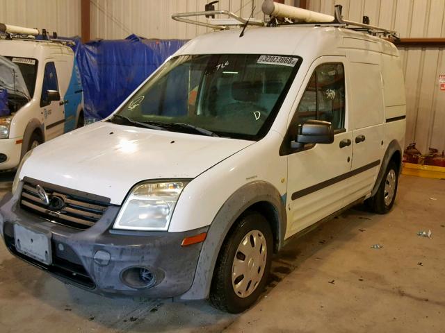 NM0LS7AN3CT114956 - 2012 FORD TRANSIT CO WHITE photo 2