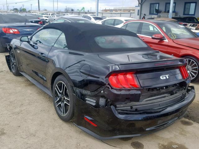 1FATP8FF3K5140493 - 2019 FORD MUSTANG GT BLACK photo 3