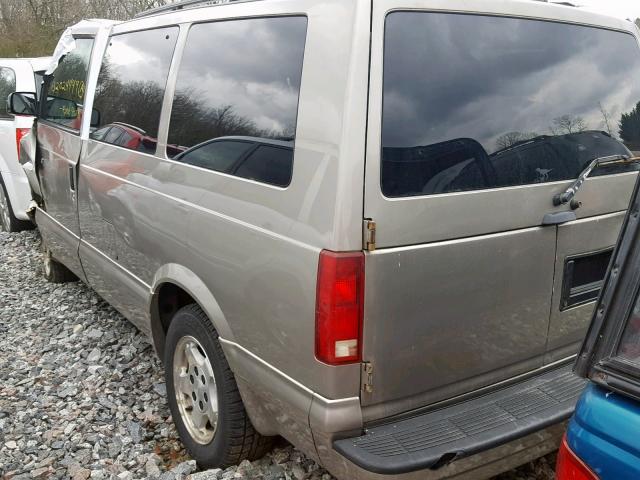 1GNDM19X65B126359 - 2005 CHEVROLET ASTRO TAN photo 3