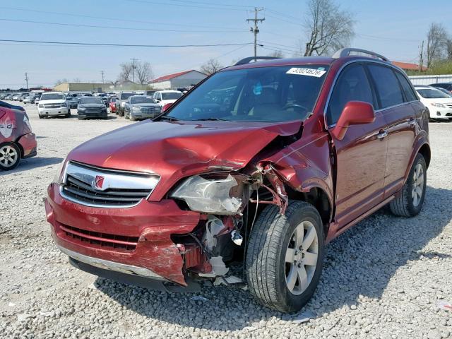 3GSCL53708S669579 - 2008 SATURN VUE XR RED photo 2