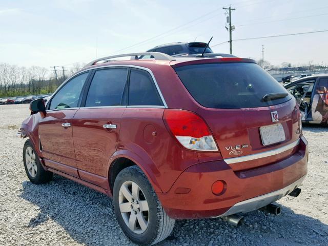 3GSCL53708S669579 - 2008 SATURN VUE XR RED photo 3