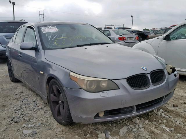 WBANA73515B816033 - 2005 BMW 530 I GRAY photo 1