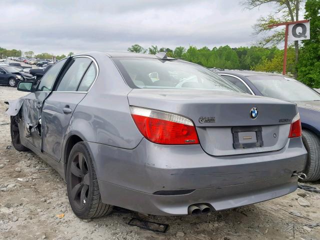 WBANA73515B816033 - 2005 BMW 530 I GRAY photo 3