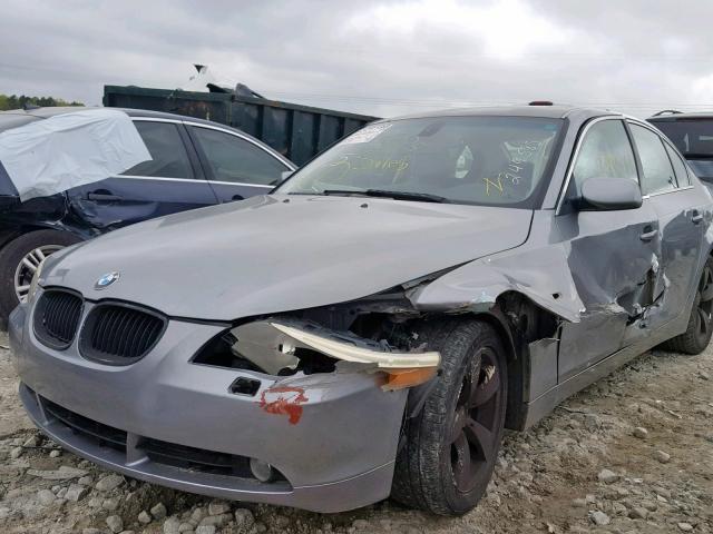 WBANA73515B816033 - 2005 BMW 530 I GRAY photo 9