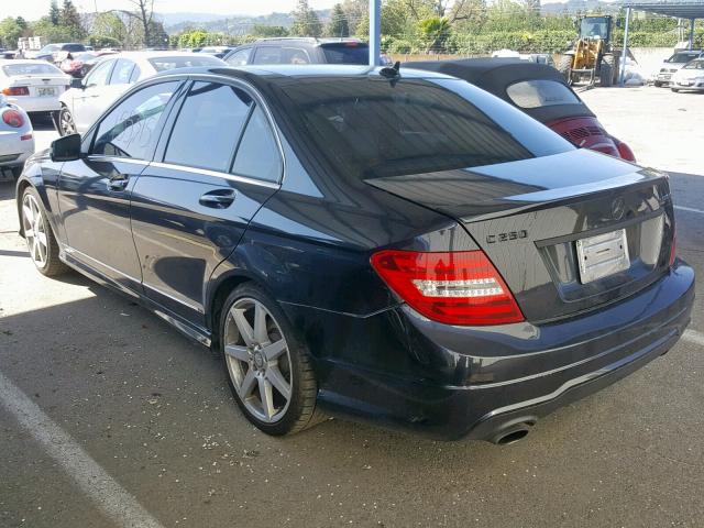 WDDGF4HB7EA953094 - 2014 MERCEDES-BENZ C 250 GRAY photo 3