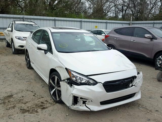 4S3GKAM66J3610269 - 2018 SUBARU IMPREZA SP WHITE photo 1