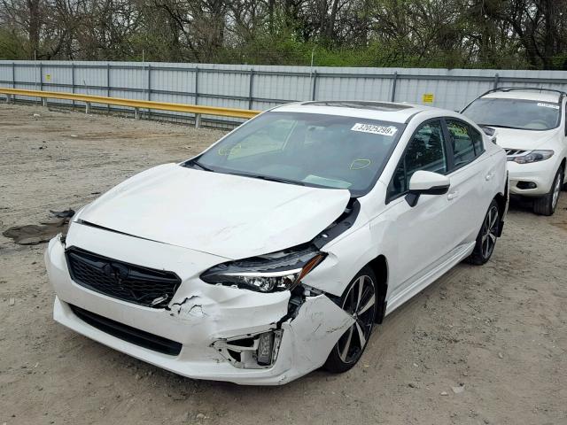 4S3GKAM66J3610269 - 2018 SUBARU IMPREZA SP WHITE photo 2