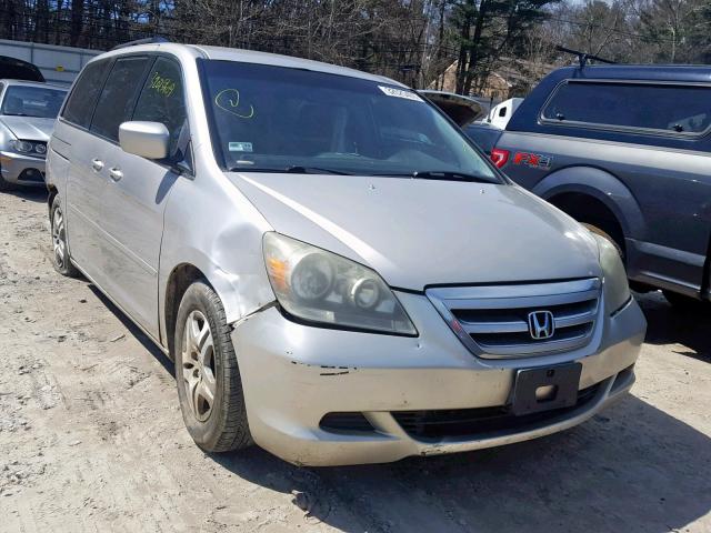 5FNRL38415B032133 - 2005 HONDA ODYSSEY EX GRAY photo 1