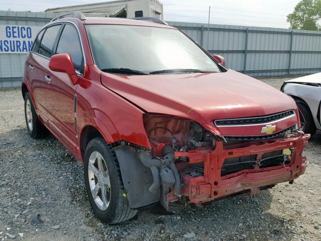 3GNAL3E51CS610236 - 2012 CHEVROLET CAPTIVA SP RED photo 1