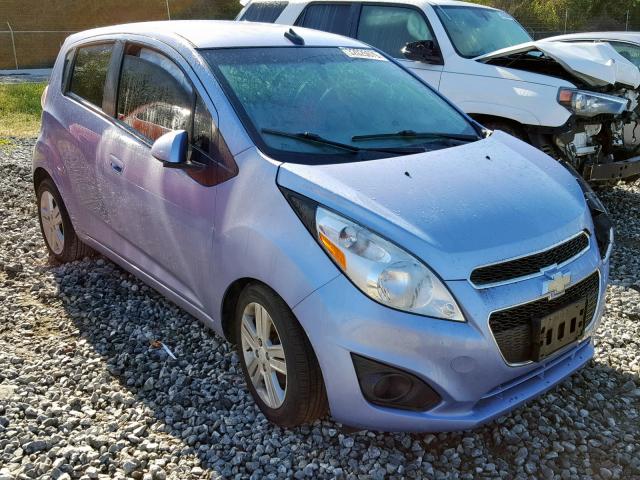 KL8CB6S94EC583418 - 2014 CHEVROLET SPARK LS PURPLE photo 1